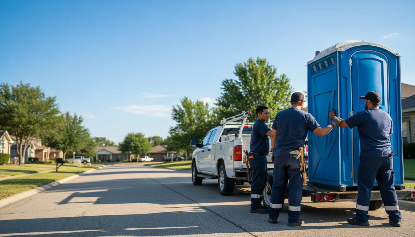 Portable Toilet Rental in Mansfield, AR near me